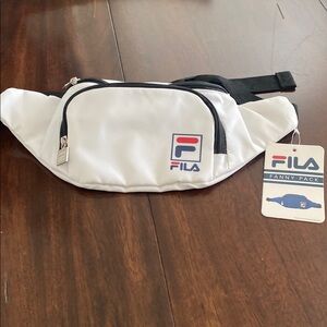 Fila White Fanny Pack